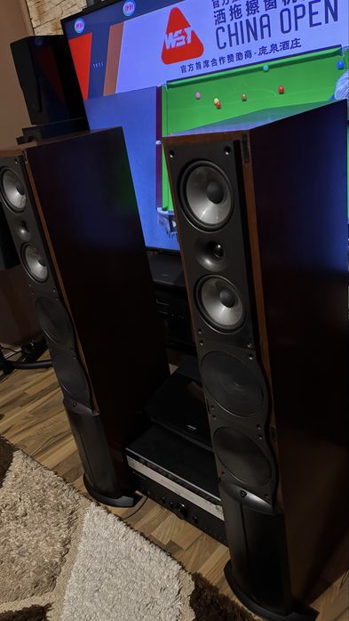 Infinity OVERTURE 3 Boxe High-End Made in SUA PASIVE Preț de MAGAZIN 2800 Dolari 60Kg