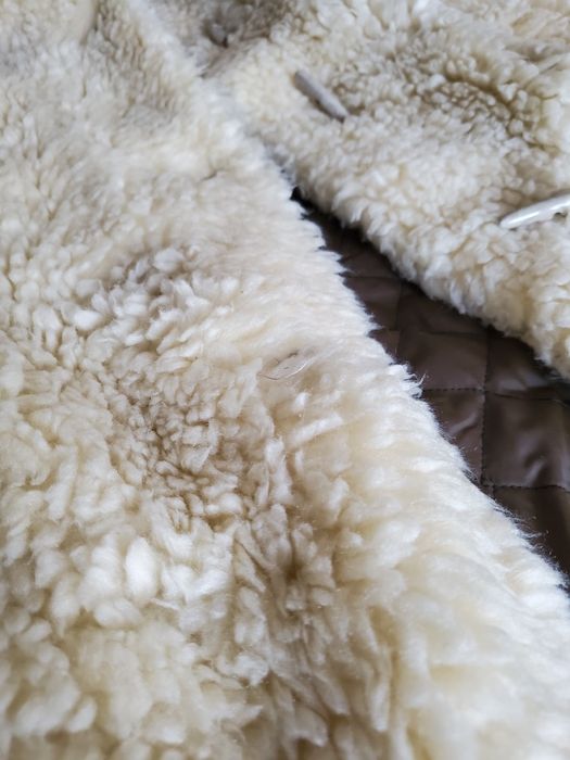 Palton de iarna blana