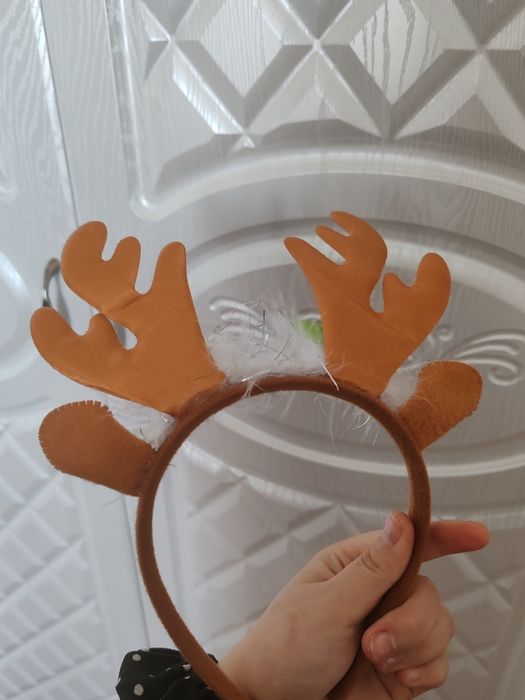 Новогодный ободок