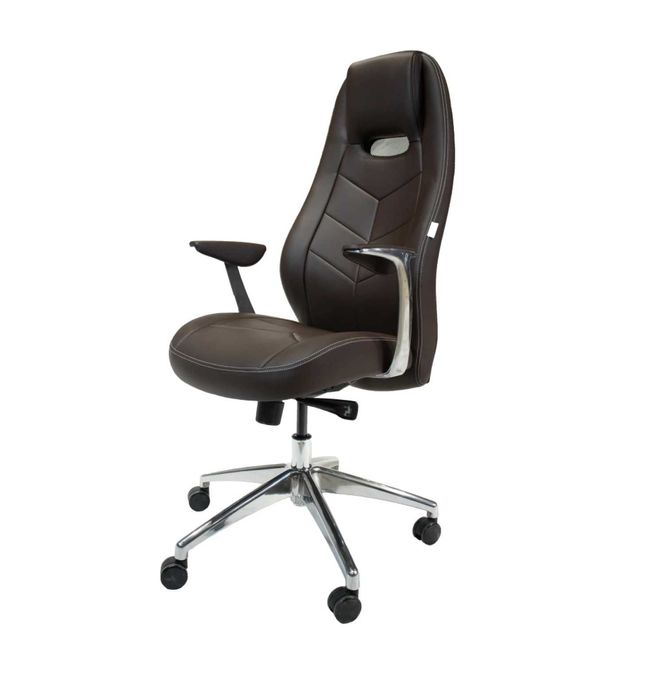 Руководительское кресло LOTUS коричневый с бесплатной доставкой