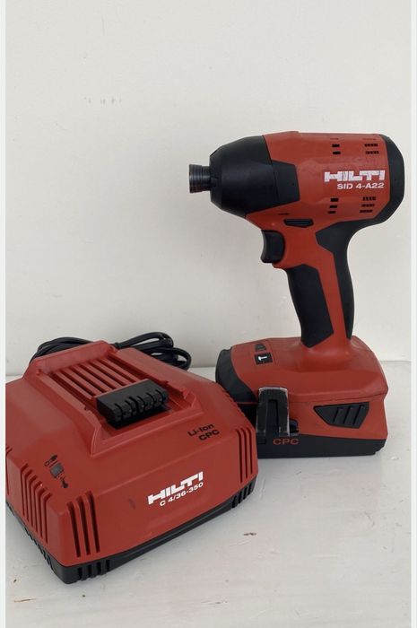 Hilti SIW6-22 1/2 cheie impact+Hilti SID 4-A22 impact bit