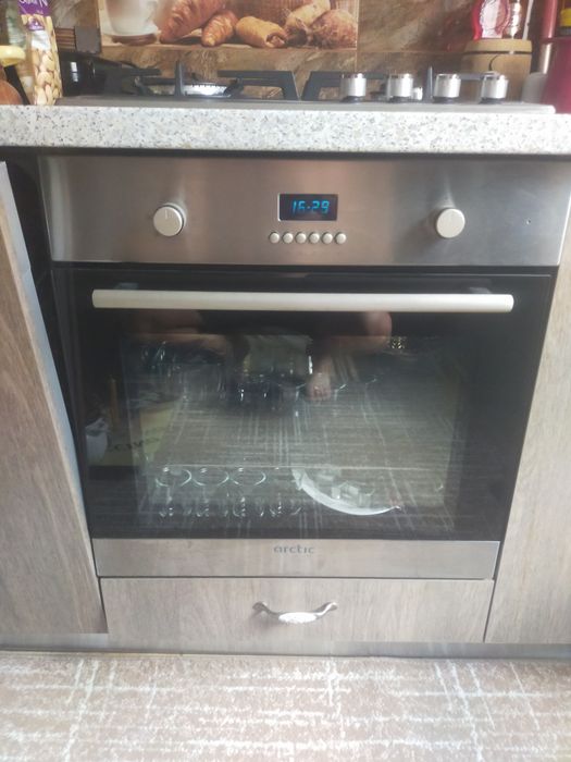 Vand cuptor și plita incorporabile inox noi