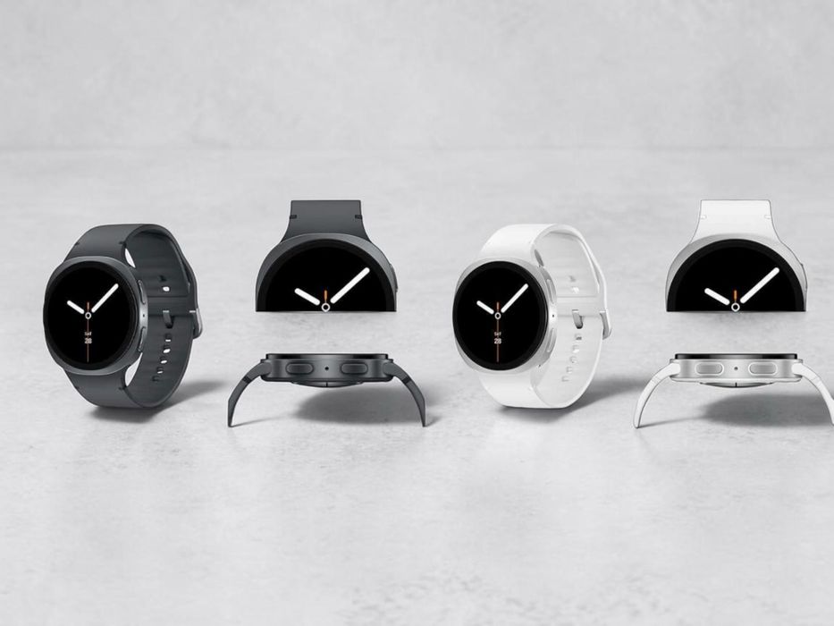 НОВ! Samsung Galaxy Watch 8 LTE 44mm Graphite / Silver 2г. Гаранция!