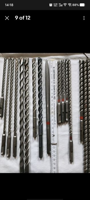 Хилти SDS +  свредла за бетон