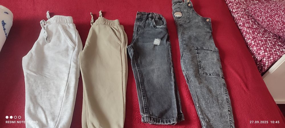 Lot pantaloni băiețel -masura 98