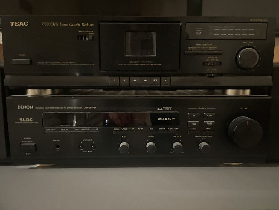 Ресивър Denon и Дек Teac