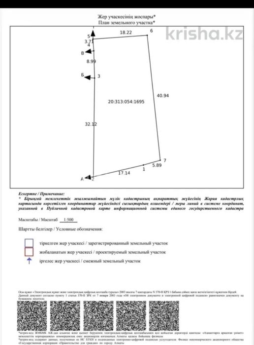 Продам участок в элитном районе Нур-Алатау