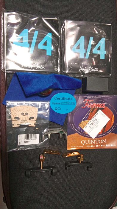 Set vioară înaltă calitate cu multe accesorii+ NOU si garanție 2 Ani