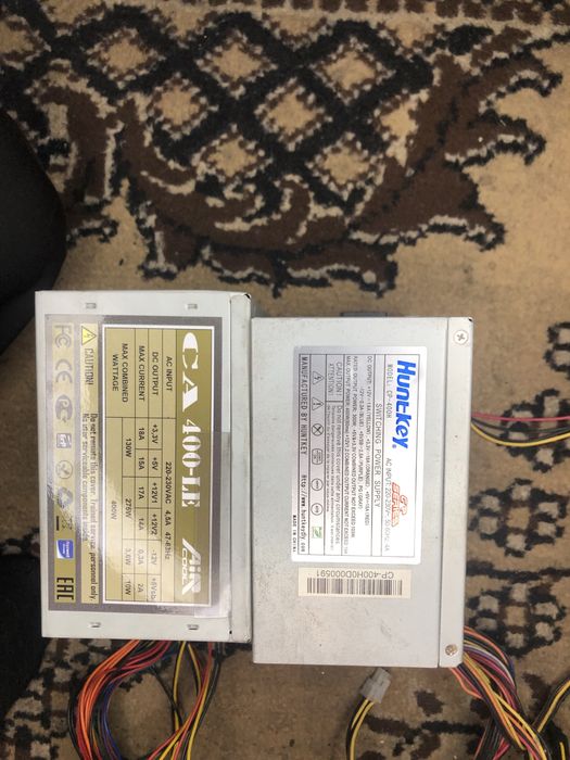 Продам материнские платы и блоки питание