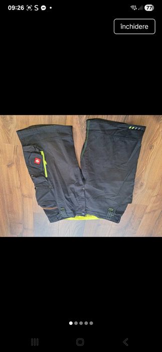 Pantaloni scrurti strauss is patati in fata se vede in poze