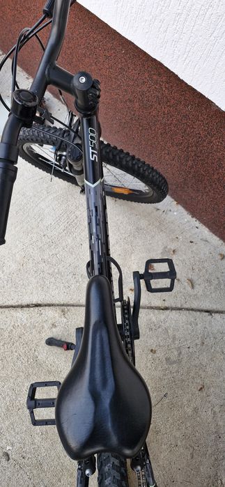 Bicicleta MTB Rockrider ST500 20" Negru copii 6-9 ani - Casca CADOU