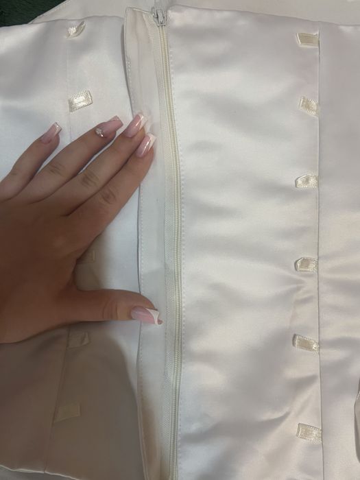 Rochie de mireasa din doua piese