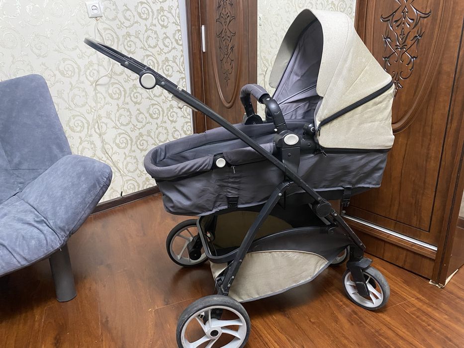 Детская коляска + кресло для авто