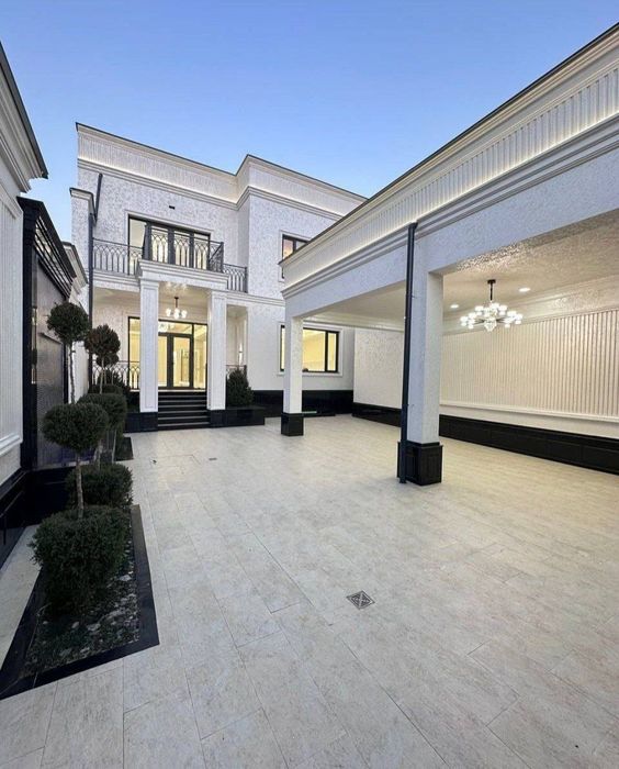 Тиравертин фасад