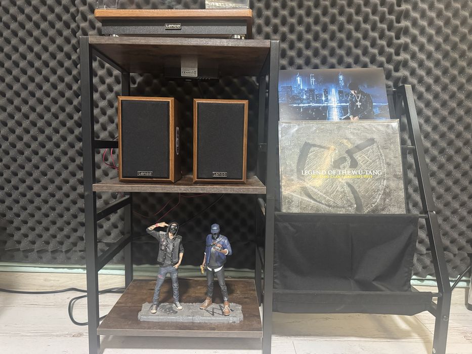 Stand pickup + suport viniluri – 250 ron pret fix