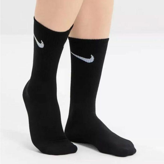 Носки Nike  белые и черные : oq va qora