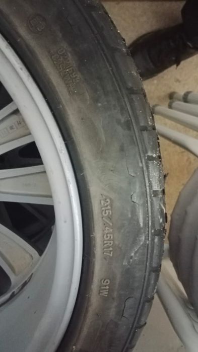 Продам диски с летней резиной