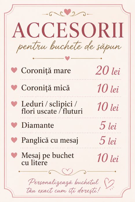 Buchete de trandafiri din sapun