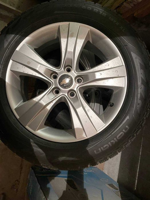 Зимние покрышки финского производства Nokian, с дисками от Captiva 2 !