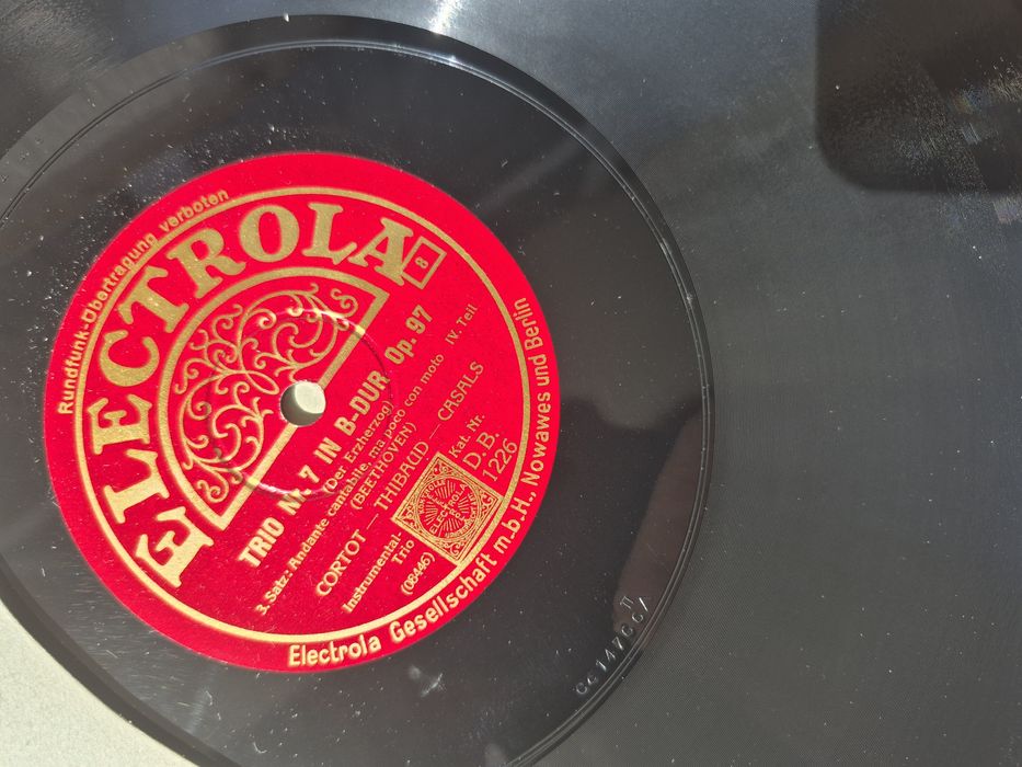 Vând lot 7 Discuri Grammophon & patefon colectie cu muzica clasică,