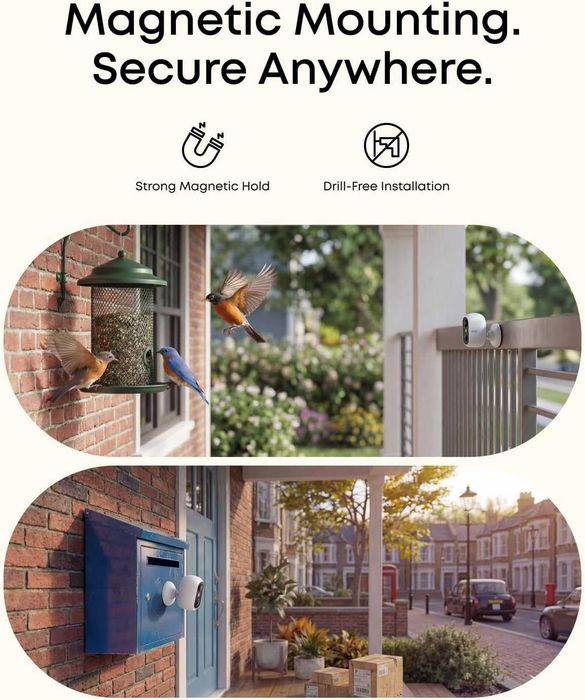 EufyCam C35 Security-охранителна система от видеокамери за външен и вътрешен монтаж