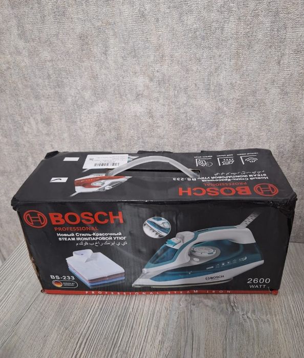 Утюг фирмы бош новый