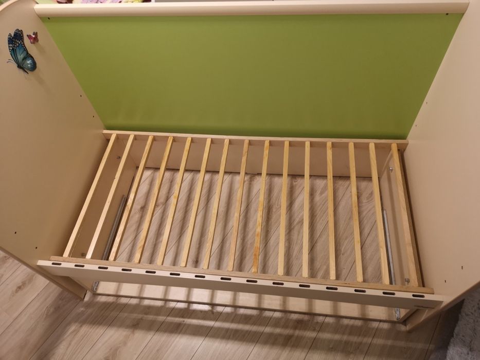 Детска дървена кошара, размер 70/140