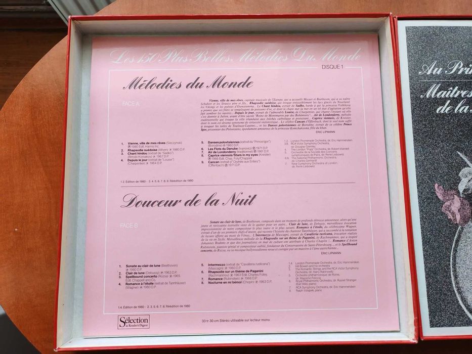 Box set vinyl raritate