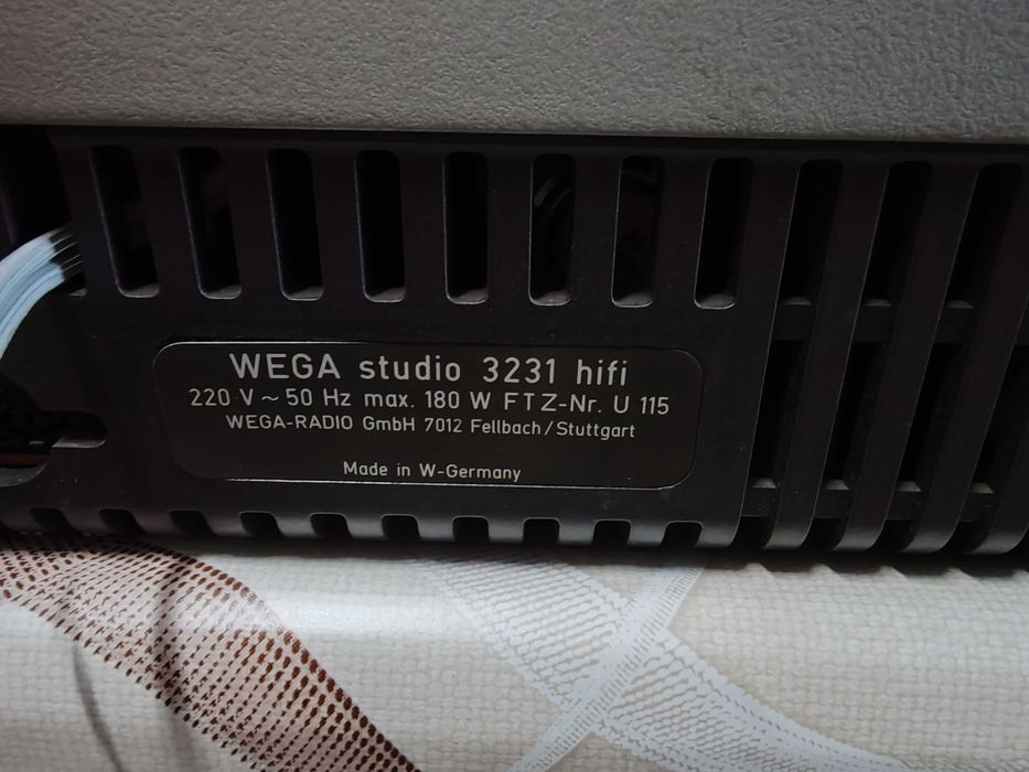 vand sistem vintage stereo hifi WEGA studio 3231