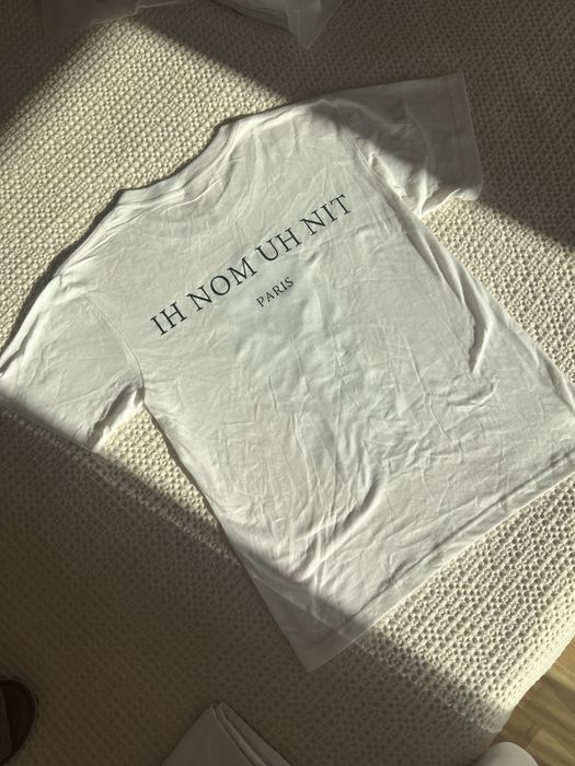 Tricou IH NOM UH NIT alb