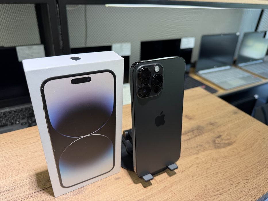 iPhone 14 Pro Max, 128 GB, АКБ80%, Space Black, 2018/A10