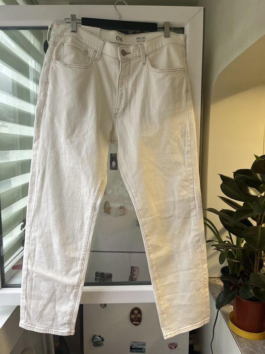 Blugi albi damă C&A W33 L32