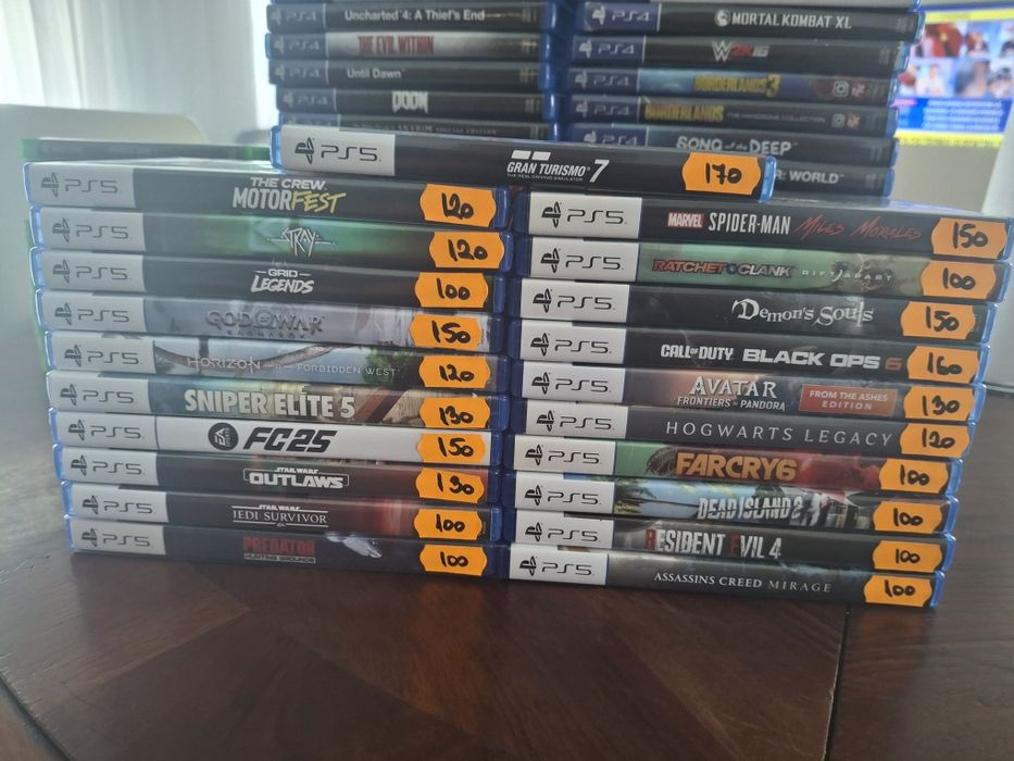 Colectie jocuri ps4/ps5