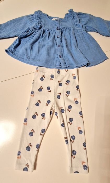Лот дрешки за момиче C&A, H&M, Mayoral, Primark, Ralph Lauren и др., размер 80