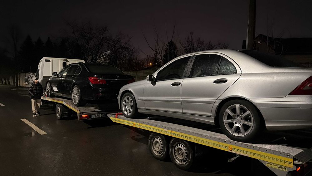 Transport Auto București – Cluj, Sibiu | Platformă 2–3 Mașini Factură