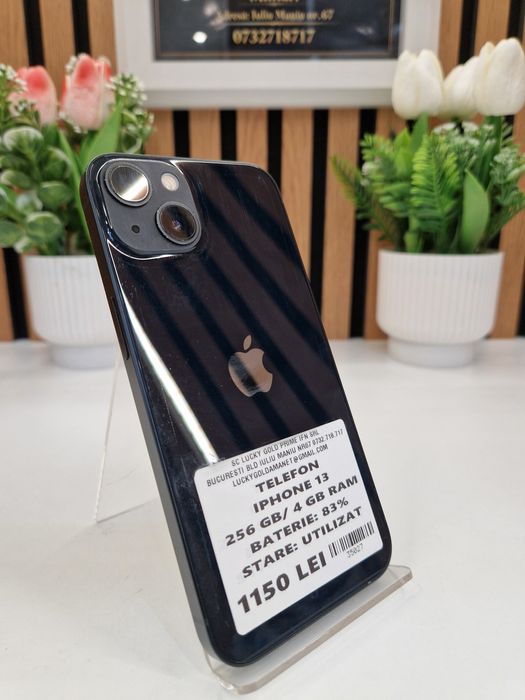 Iphone 13 256GB / 4GB RAM 83% Baterie Garantie! #35027 #46549