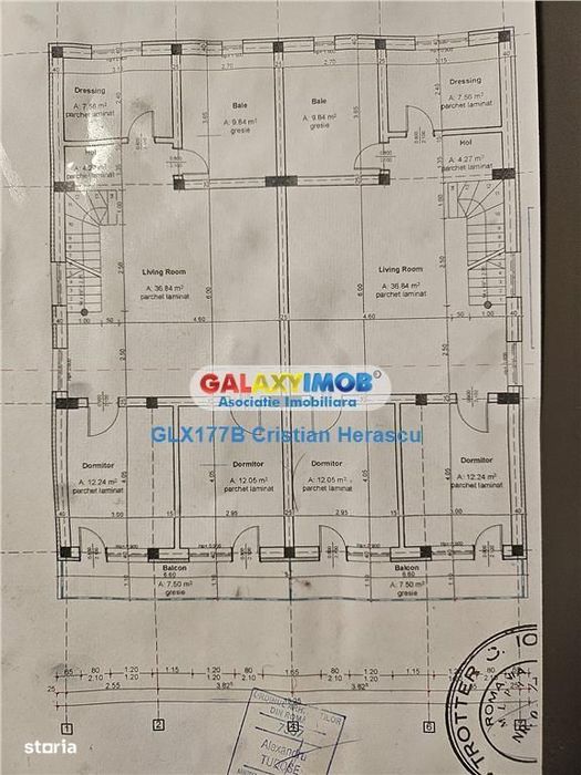 Duplex P+1 SU 165 mp teren 367 mp Samurcasi str Dr Daraban
