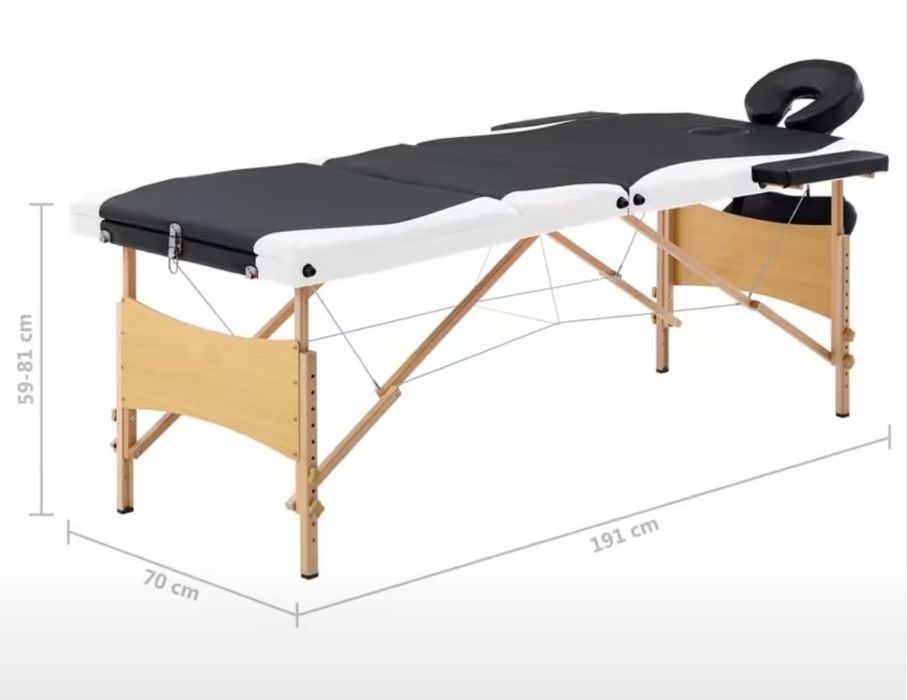 Masă de masaj (cadrul de lemn)