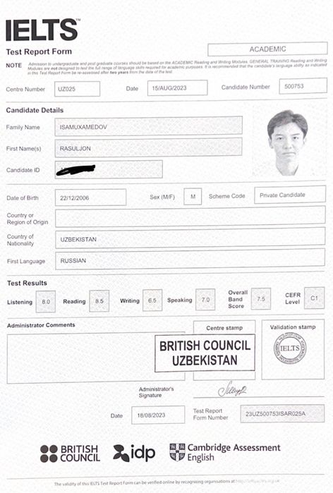 Учите английский язык онлайн в Oson School