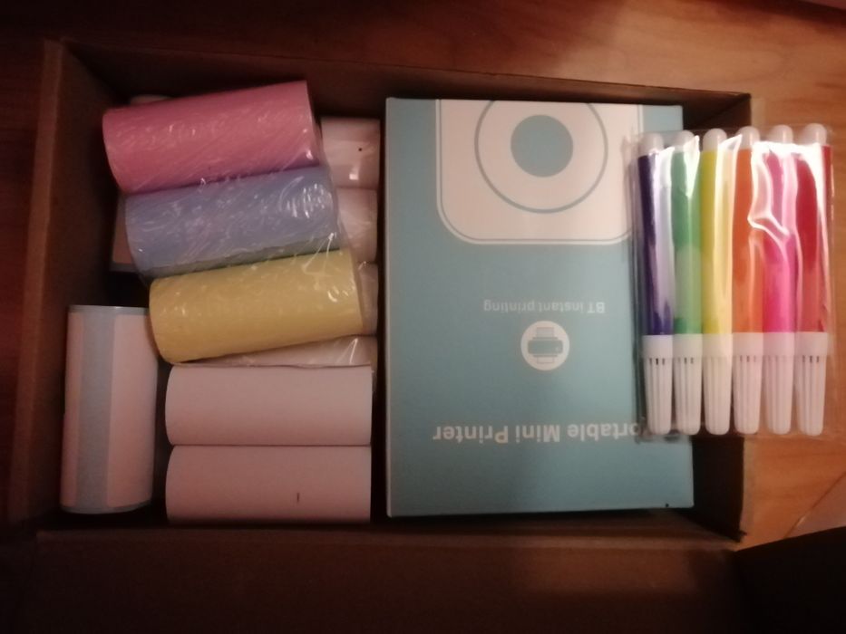 Мини принтер, преносим, джобен usb