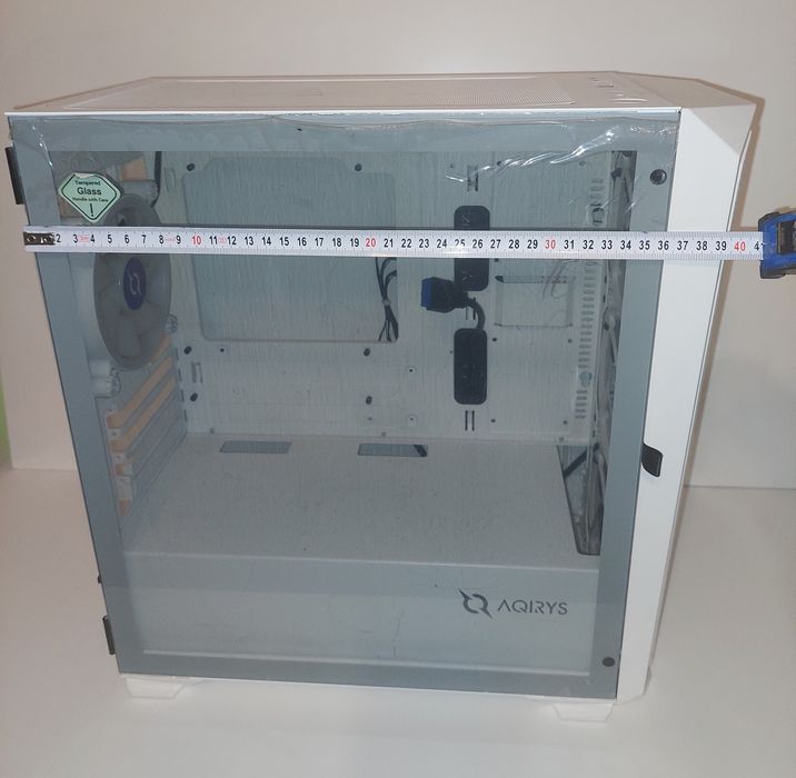 Carcasa PC Gaming Aqirys Wezen White (Albă)