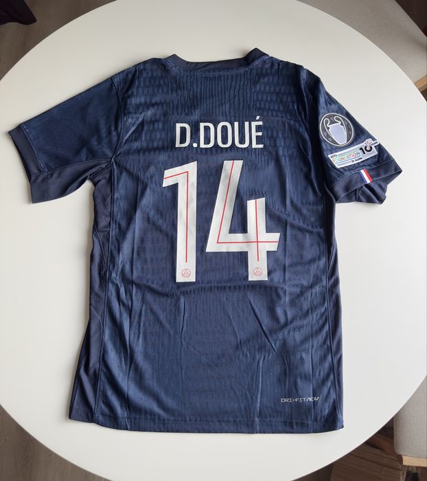 Tricou PSG Home/Acasa Champions League 25/26 Dembele, Doue (M/L)
