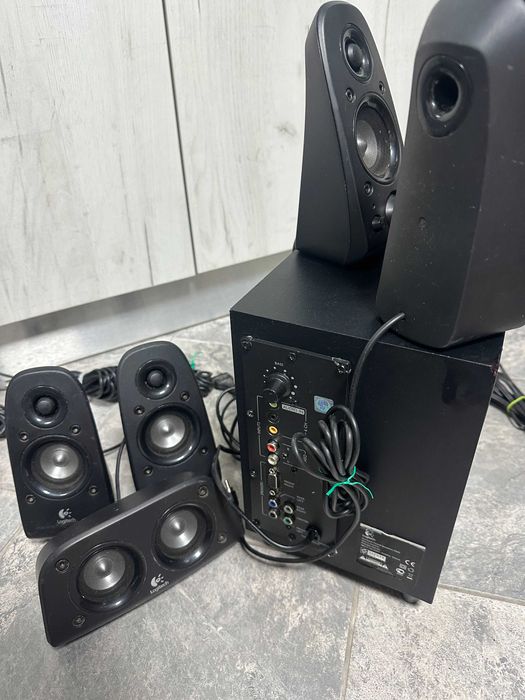 Тонколони , буфер Logitech Z506 5.1 за компютър