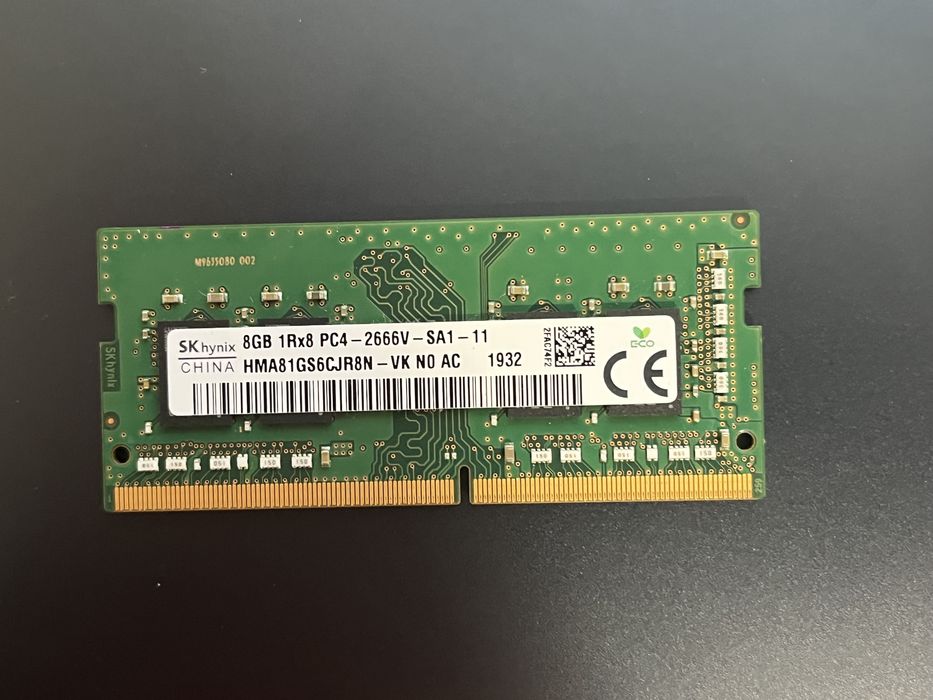 Ram 8 Gb SK Hynix DDR4 1Rx8 PC4 - 2666V-SA1-11