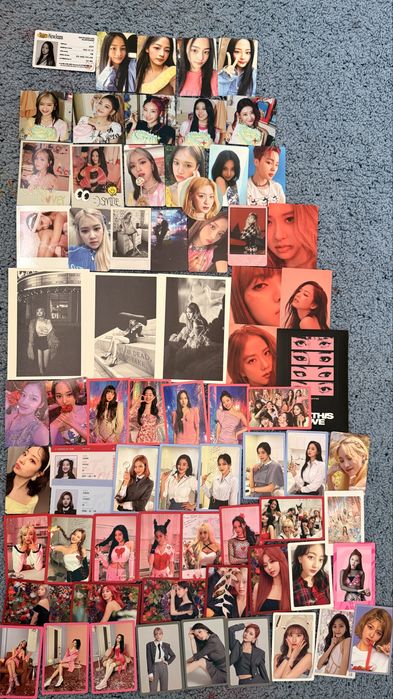KPOP официальные карточки