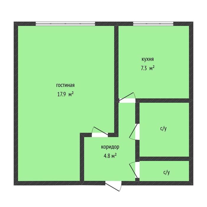 Продажа 1-комнатной квартиры
