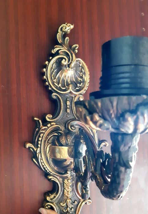 Месингов лампион нов