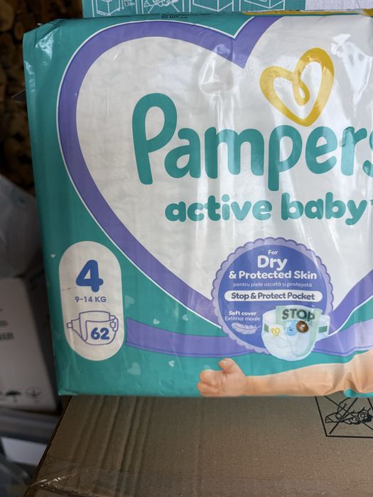 Pampers active baby 4