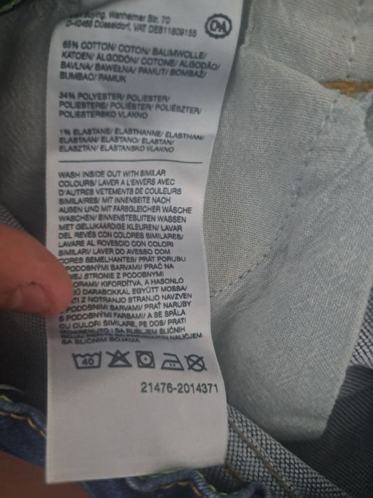 Pantaloni blugi copii 146 cm, 65% bumbac