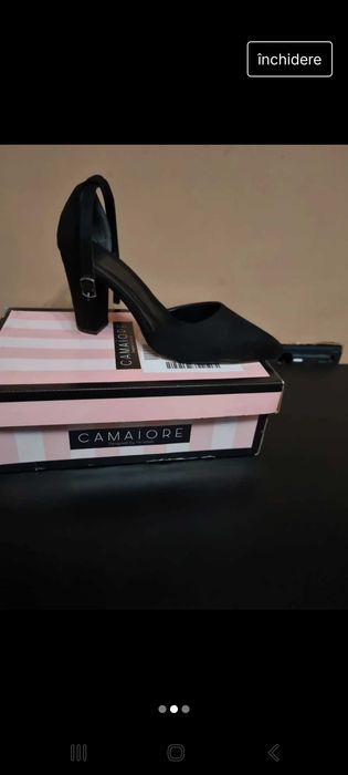 Pantofi noi cu toc
